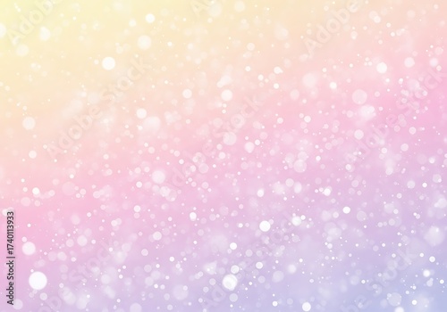 Soft Pastel Bokeh Lights Background image