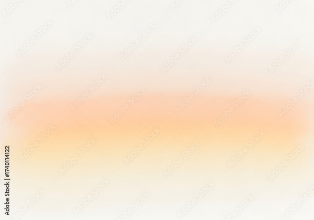 Fototapeta premium Soft Peach Orange Yellow Gradient Background abstract