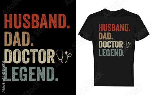 Silhouette of a man embodying the roles of husband father doctor and medical school student representing dedication and multifaceted life