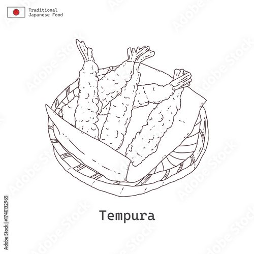 Tempura japanese food