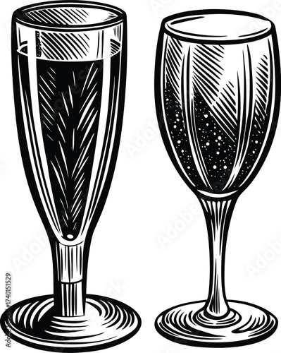 Close up of textured abstract black paint splatter with subtle highlights isolated on transparent background