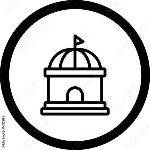 Congress Vector Icon Design