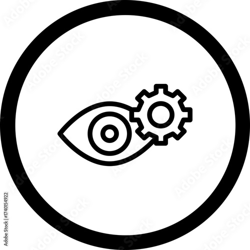 Vision Vector Icon Design