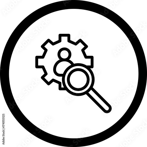 Search Vector Icon Design