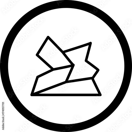 Cave Vector Icon Design