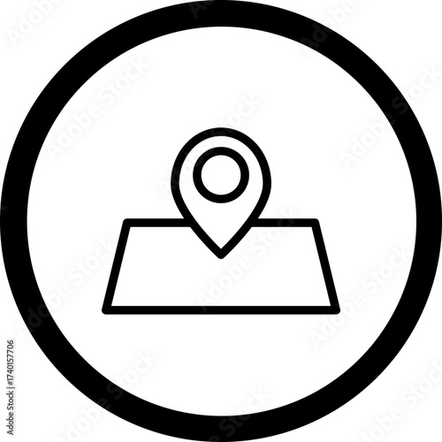 Location Pin Vector Icon Design