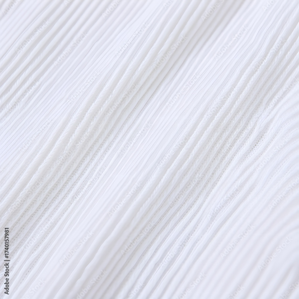 Fototapeta premium white paper texture, clean crumpled pattern design, isolated on a transparent background
