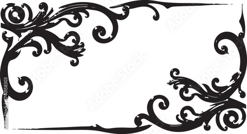 Elegant Flourish Design A Timeless Decorative Accent Embodying mandala design