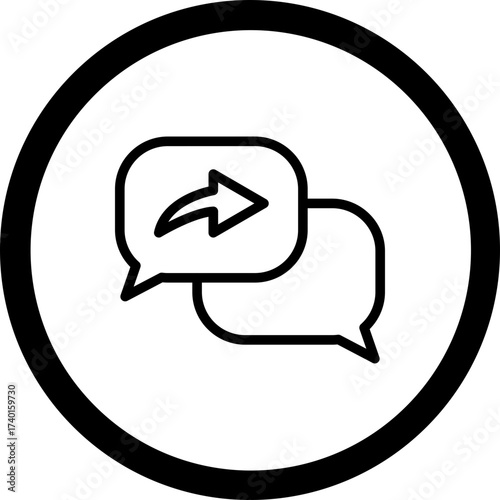 Response Vector Icon Design
