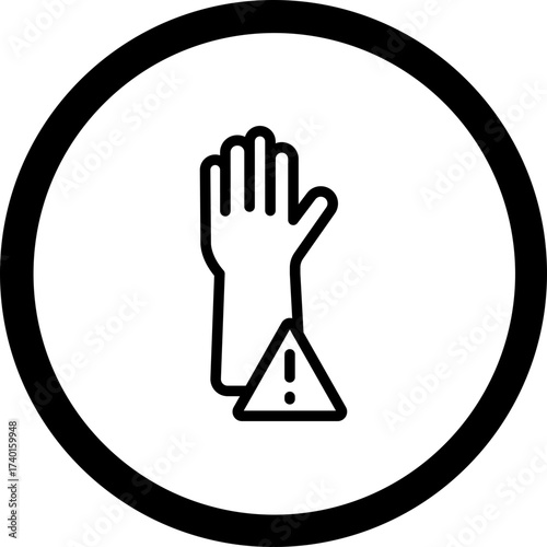 Interruption Vector Icon Design