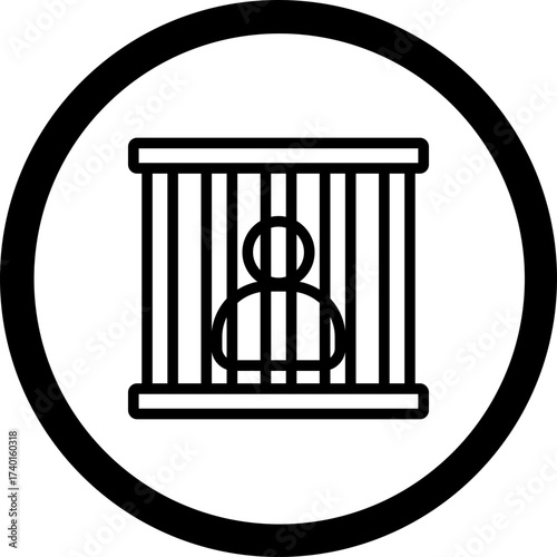 Prison Vector Icon Design