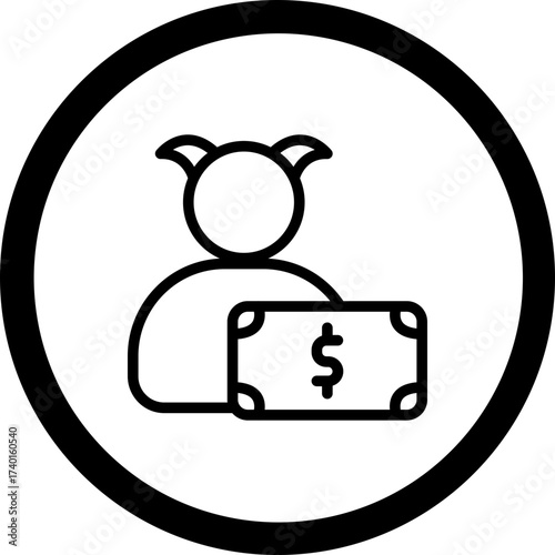 Cheater Vector Icon Design