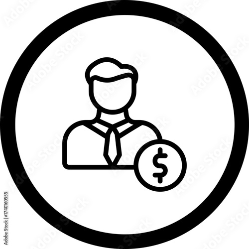 Businessman Vector Icon Design