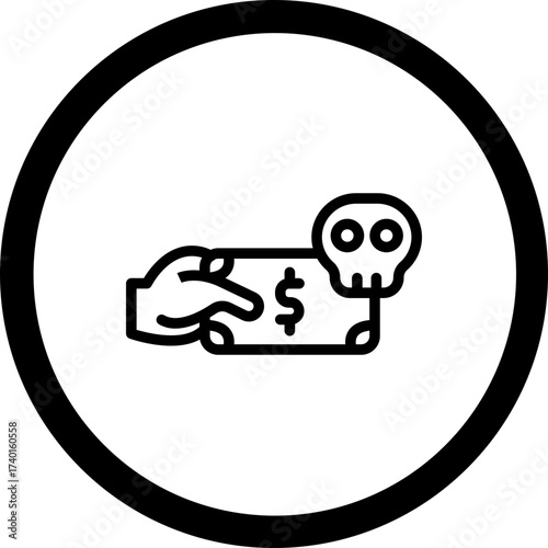 Fraud Vector Icon Design