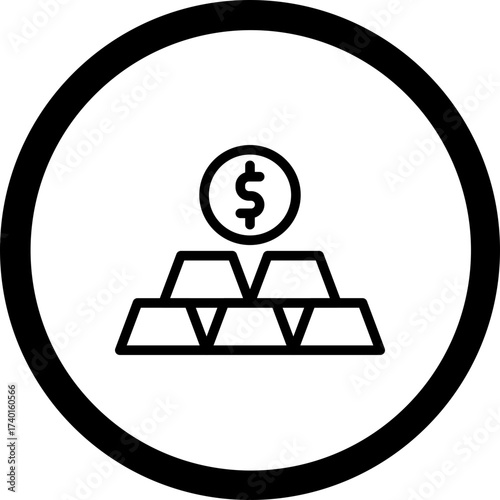 Gold Vector Icon Design