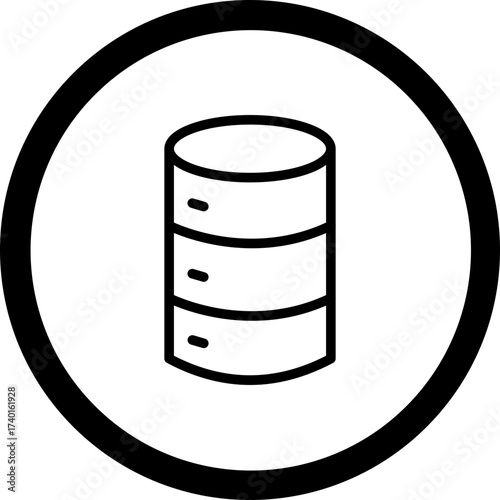 Storage Vector Icon Design