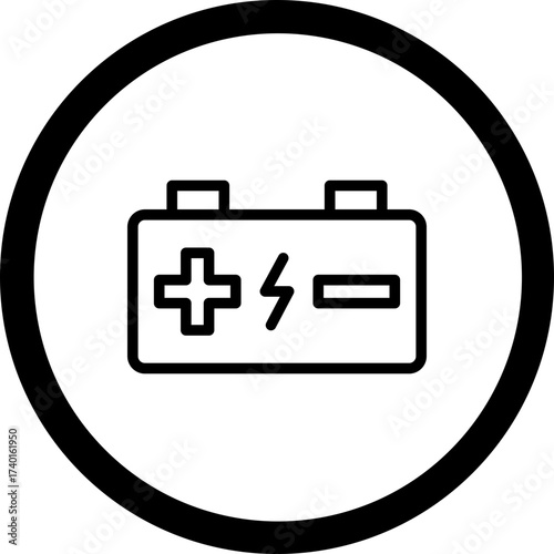 Battery Vector Icon Design