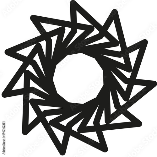 Diseño geométrico moderno / Modern Geometric Design / Modernes Geometrisches Design (PNG, SVG, JPG)
