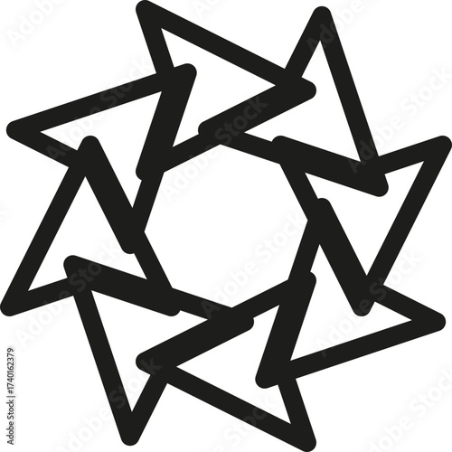 Diseño geométrico moderno / Modern Geometric Design / Modernes Geometrisches Design (PNG, SVG, JPG)