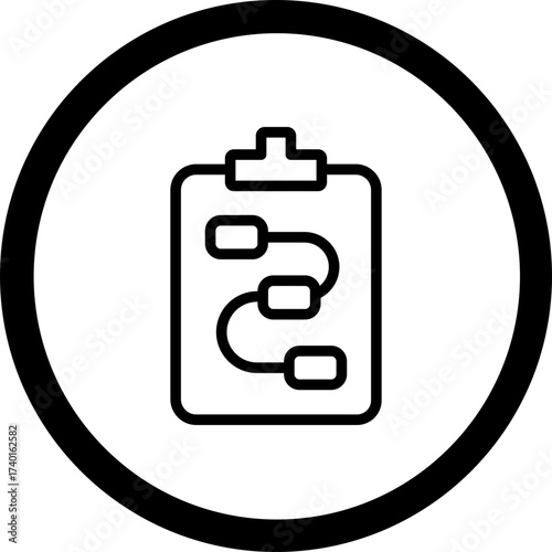 Procedure Vector Icon Design