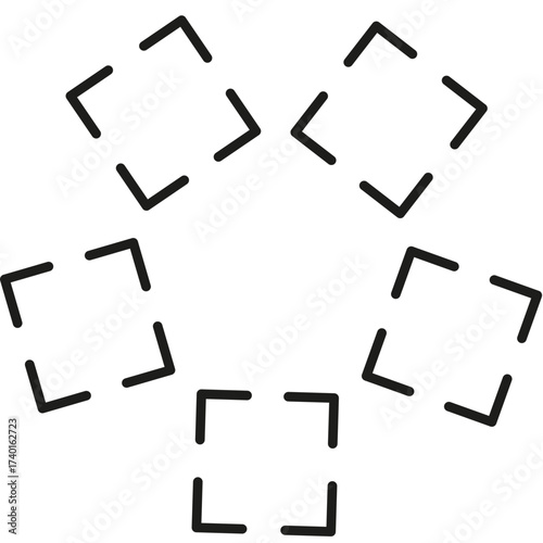 Diseño geométrico moderno / Modern Geometric Design / Modernes Geometrisches Design (PNG, SVG, JPG)