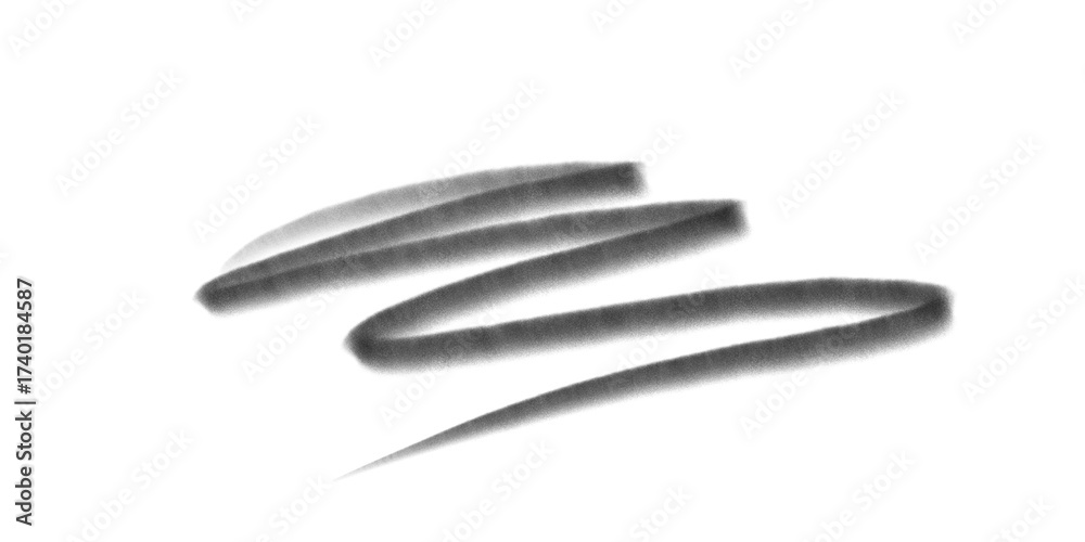 Fototapeta premium close up of a drill bit texture line scribble presentation educational black roughness 