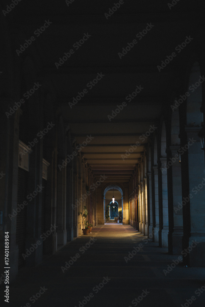 Obraz premium light at the end of tunnel
