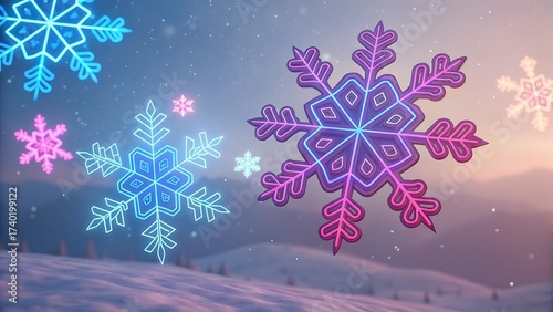 Festive Christmas Holiday Background