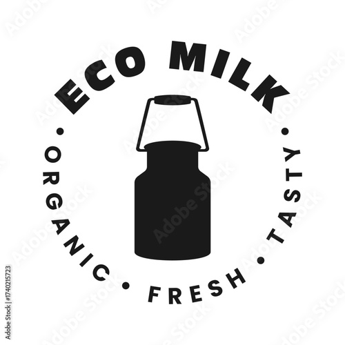 Infographic showcasing the importance of environmental conservation through sustainable milk production. Highlights organic farming practices and the benefits of eco-friendly products for health.