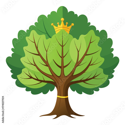 Hungarian oak with impressively large, deeply lobed leaves and a dense, stately crown, a grand European species.