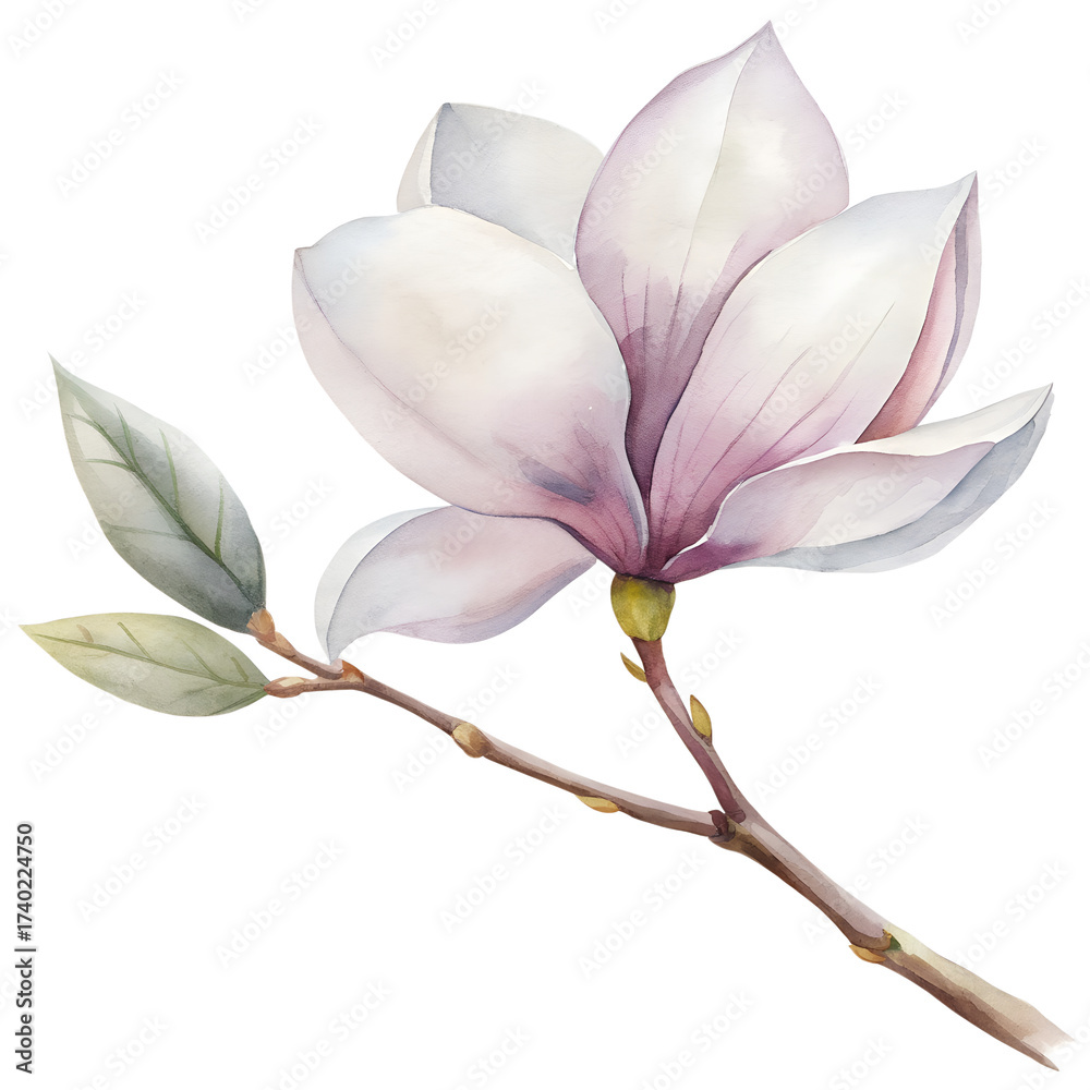 Fototapeta premium magnolia branch png