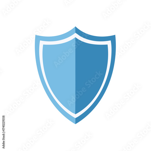 Isolated Blue Shield Vector Security Protection Guards Defense Symbols