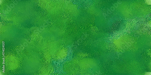 Abstract green paint background with a grunge texture and vintage feel, ideal for Christmas or nature-themed wallpaper design