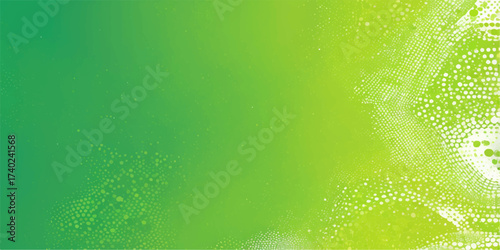 Worn green grunge backdrop with a wet water texture and faint bubble pattern for a vintage winter design
