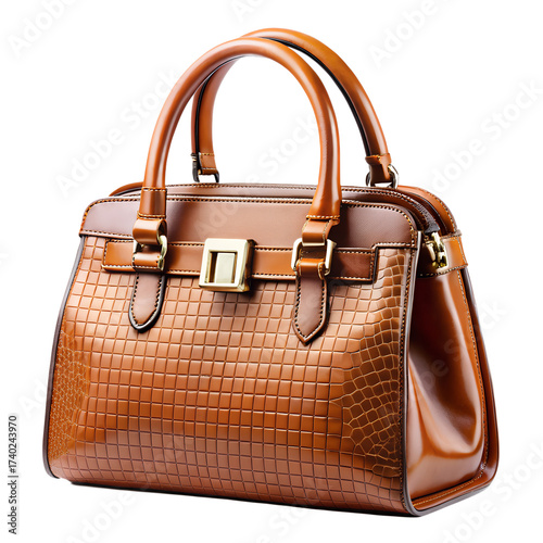 female bag isolated on white