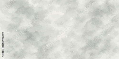 Bright blue sky texture with fluffy white clouds creating an abstract winter pattern