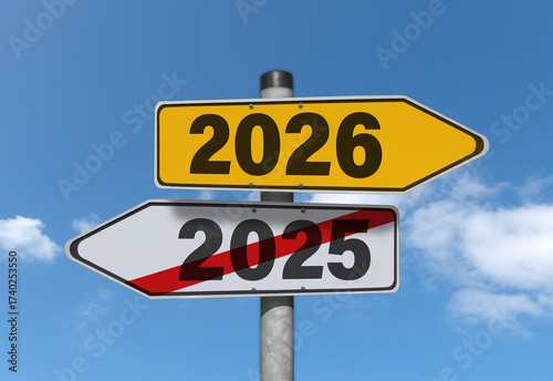 Jahreswechsel, 2025, 2026