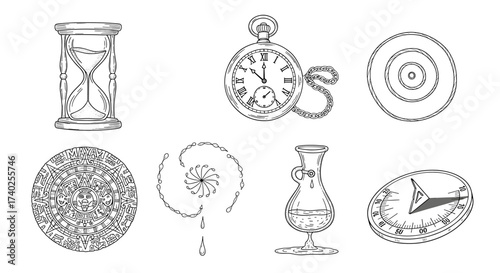 Timekeeping Through the Ages: A Collection of Historical Devices