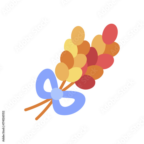 Thanksgiving Wheat Harvest Spikelets Icon