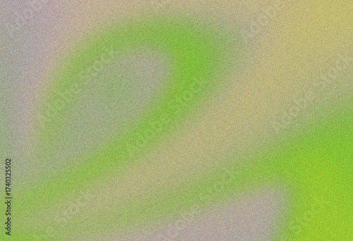 Green yellow gradient background with grainy pastel noise texture abstract design