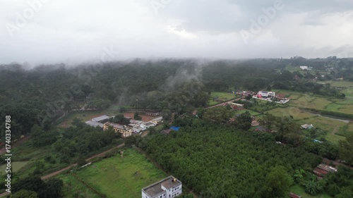 Stunning visuals of Netarhat, Jharkhand – rolling green hills, drifting clouds, dense forests, and serene landscapes showcasing the untouched beauty of nature in the ‘Queen of Chhotanagpur.