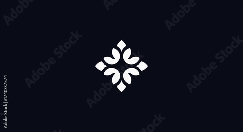 vector illustration of a black and white flames