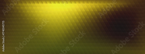 Abstract geometric background with a vibrant golden yellow to dark olive green gradient and intricate triangular pattern, creating a modern and dynamic visual effect.