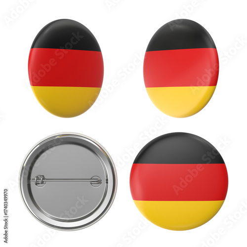 German flag badges button pins with national colors Free Download German flag badges button pins with national colors - GFXLoad