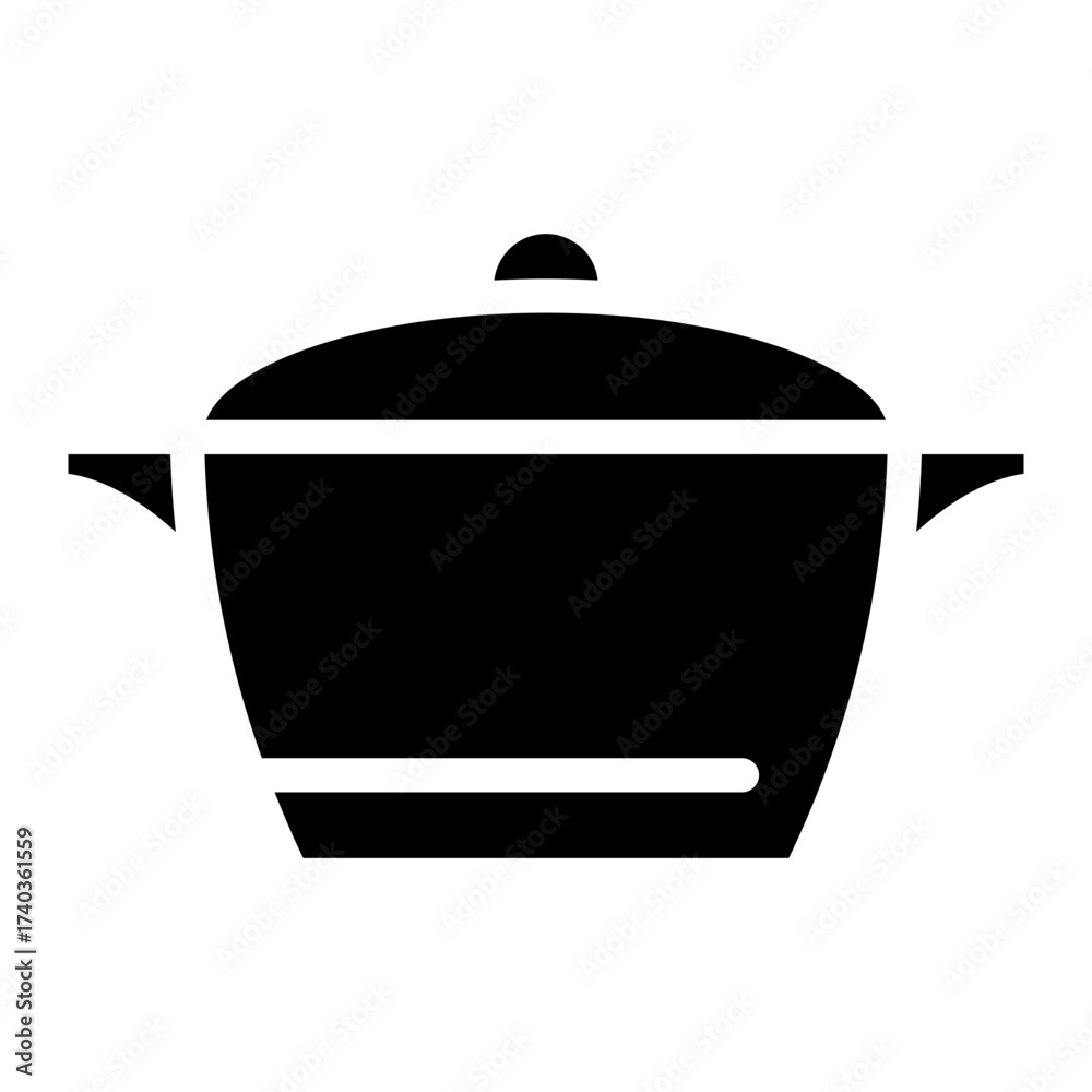 Obraz premium pot icon