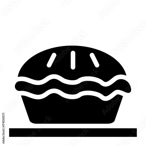 apple pie icon
