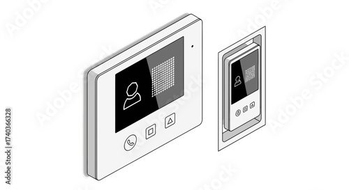 Smart home intercom system, video surveillance and communication technology