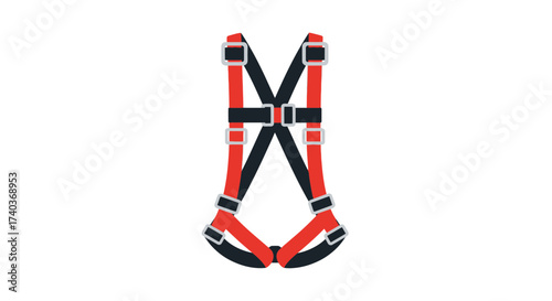 Safety harness equipment for industrial and professional safety practices