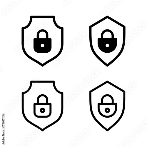 Security icon vector illustration. protection sign and symbol. privacy. vpn