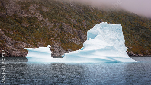 Photography Breathtaking landscapes, Narsarsuaq Southern Greenland, with beautiful  views of